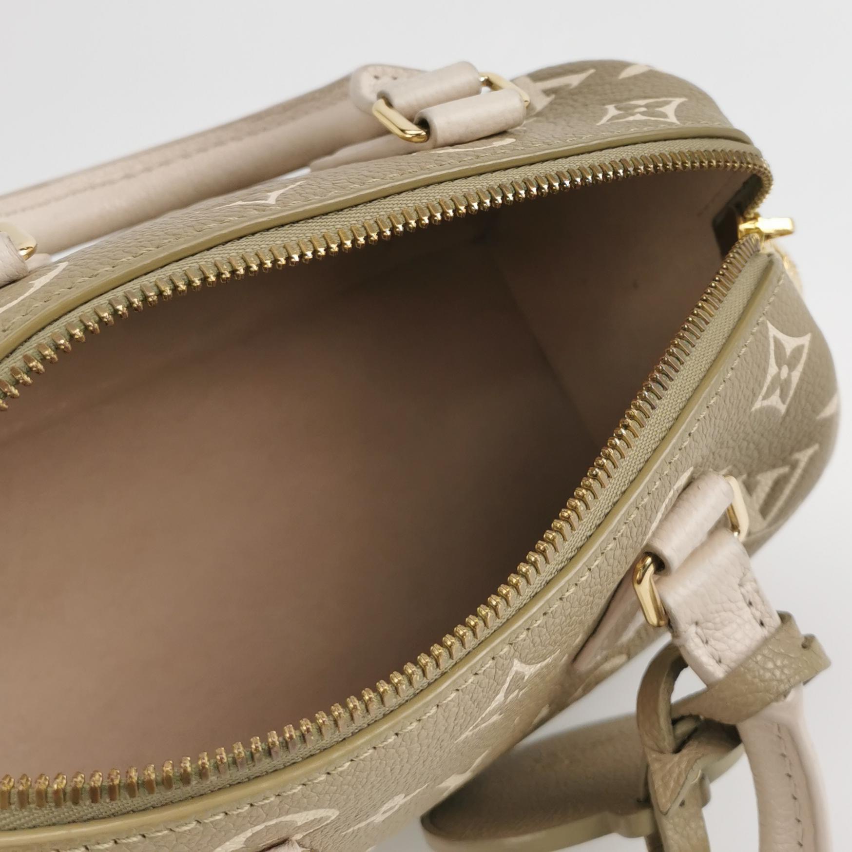Louis Vuitton(LV) Speedy Bandouliere Bag Spring in the City Monogram Empreinte Leather 20 — photo 7 of 13