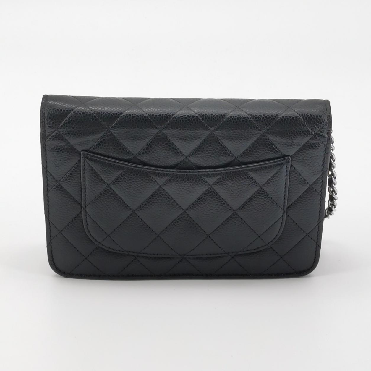 Chanel Wallet on Chain Quilted Caviar — photo 5 of 20