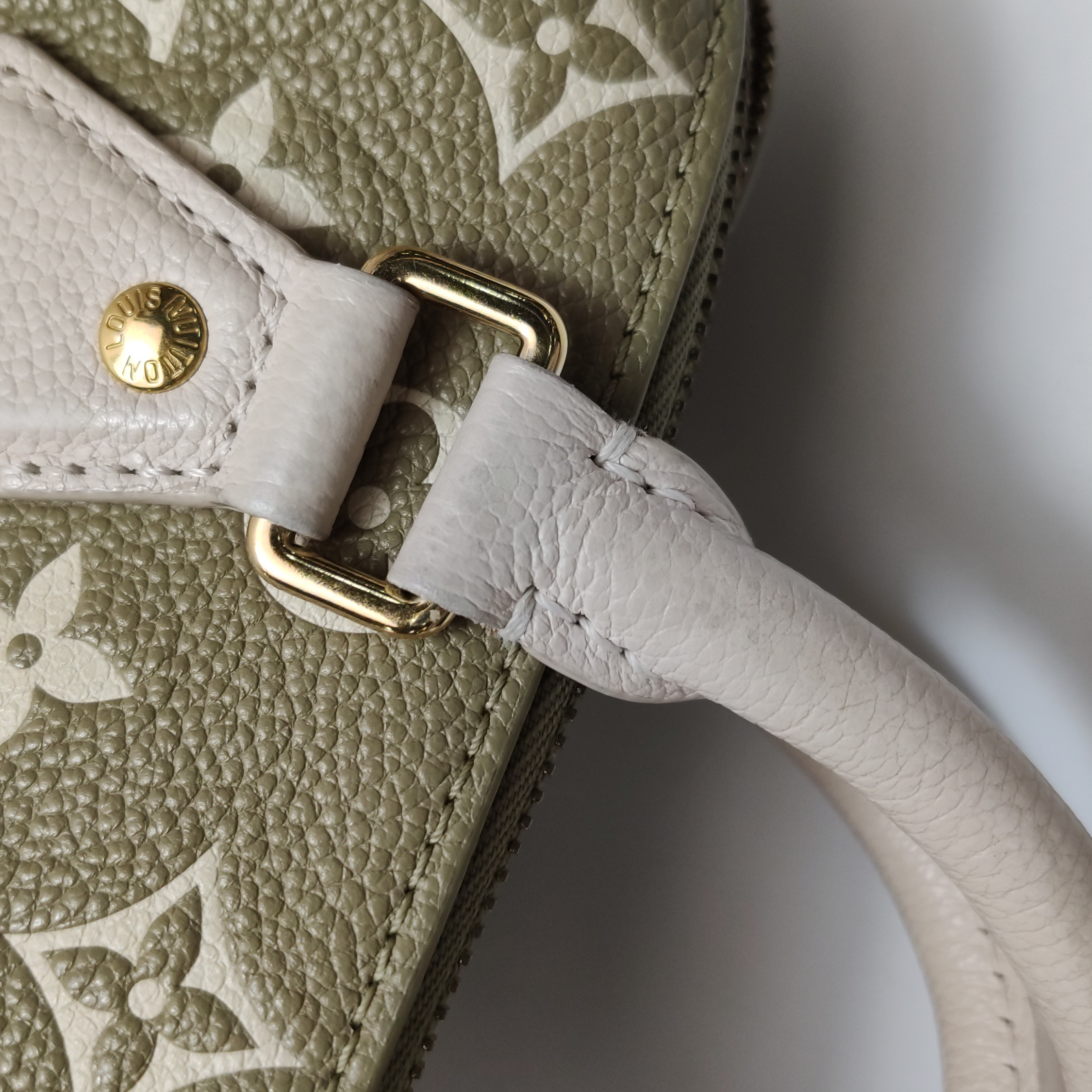 Louis Vuitton(LV) Speedy Bandouliere Bag Spring in the City Monogram Empreinte Leather 20 — photo 12 of 13