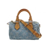 Louis Vuitton(LV) Speedy Bandouliere NM Bag Monogram Denim Sky Nano — thumbnail 1