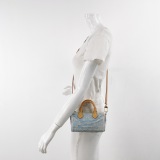 Louis Vuitton(LV) Speedy Bandouliere NM Bag Monogram Denim Sky Nano — thumbnail 2