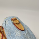 Louis Vuitton(LV) Speedy Bandouliere NM Bag Monogram Denim Sky Nano — thumbnail 13