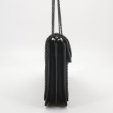 Bvlgari Serpenti Forever Square Shoulder Bag Plisse Leather Medium — thumbnail 4