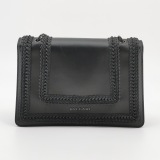 Bvlgari Serpenti Forever Square Shoulder Bag Plisse Leather Medium — thumbnail 5
