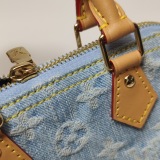 Louis Vuitton(LV) Speedy Bandouliere NM Bag Monogram Denim Sky Nano — thumbnail 10