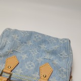 Louis Vuitton(LV) Speedy Bandouliere NM Bag Monogram Denim Sky Nano — thumbnail 15