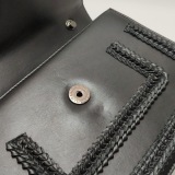 Bvlgari Serpenti Forever Square Shoulder Bag Plisse Leather Medium — thumbnail 20