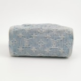 Louis Vuitton(LV) Speedy Bandouliere NM Bag Monogram Denim Sky Nano — thumbnail 6