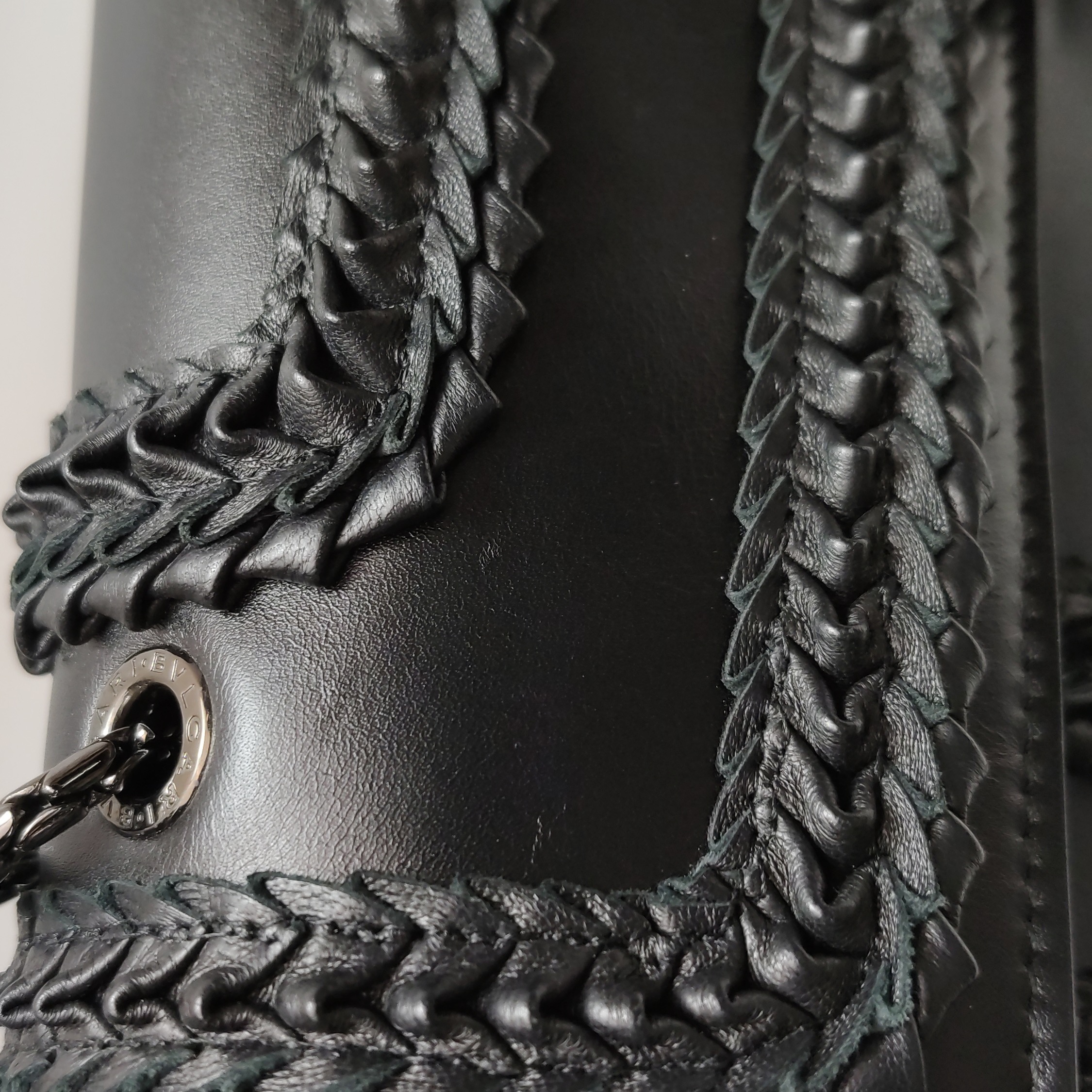 Bvlgari Serpenti Forever Square Shoulder Bag Plisse Leather Medium — photo 18 of 22