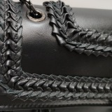 Bvlgari Serpenti Forever Square Shoulder Bag Plisse Leather Medium — thumbnail 18