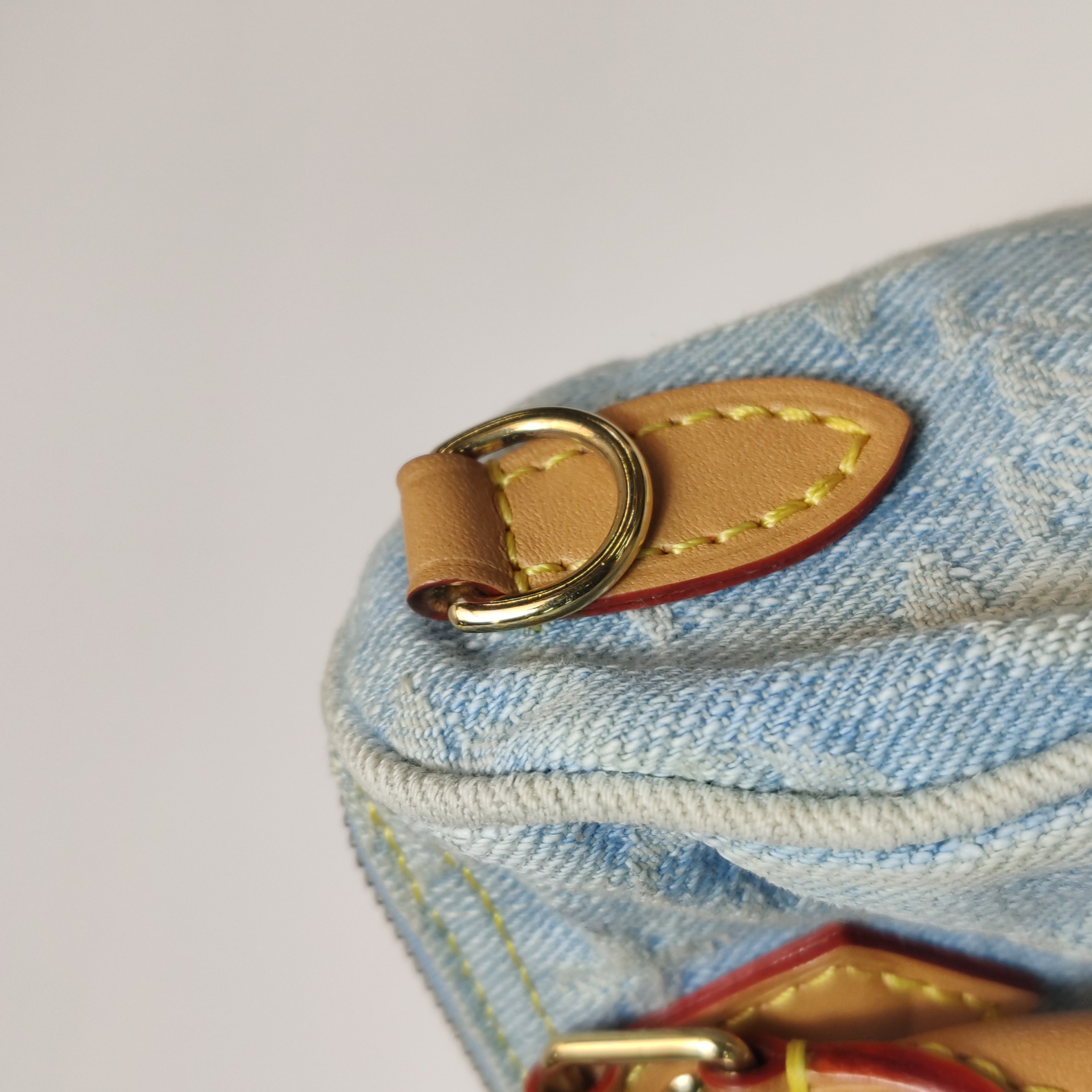 Louis Vuitton(LV) Speedy Bandouliere NM Bag Monogram Denim Sky Nano — photo 10 of 16