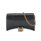 Balenciaga Hourglass Chain Wallet Leather — thumbnail 1
