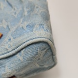 Louis Vuitton(LV) Speedy Bandouliere NM Bag Monogram Denim Sky Nano — thumbnail 13