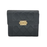 Chanel Boy Bag Quilted Caviar — thumbnail 1