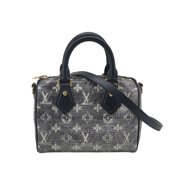 Louis Vuitton(LV) Speedy Bandouliere Bag Monoglam Jacquard Canvas 20 — pre-owned, Vierlot