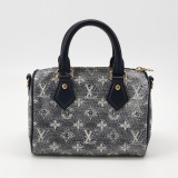 Louis Vuitton(LV) Speedy Bandouliere Bag Monoglam Jacquard Canvas 20 — thumbnail 7
