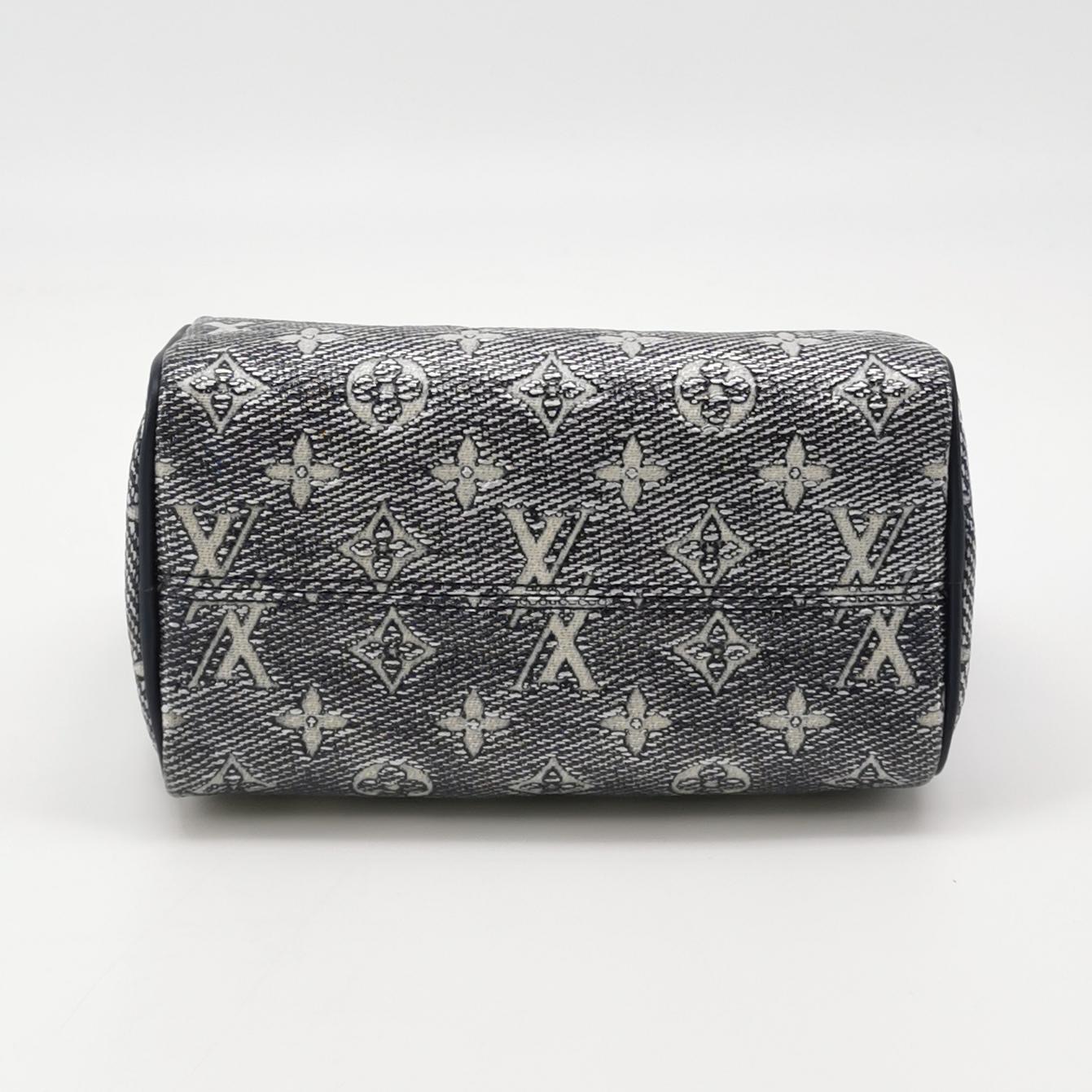 Louis Vuitton(LV) Speedy Bandouliere Bag Monoglam Jacquard Canvas 20 — alternate view