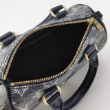 Louis Vuitton(LV) Speedy Bandouliere Bag Monoglam Jacquard Canvas 20 — thumbnail 10