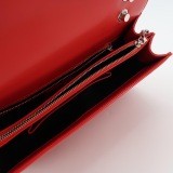 Bvlgari Serpenti Forever Square Shoulder Bag Plisse Leather Medium — thumbnail 6