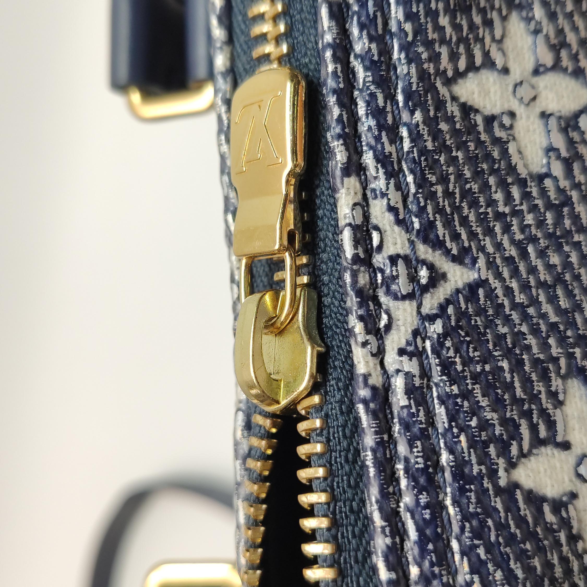 Louis Vuitton(LV) Speedy Bandouliere Bag Monoglam Jacquard Canvas 20 — photo 13 of 14