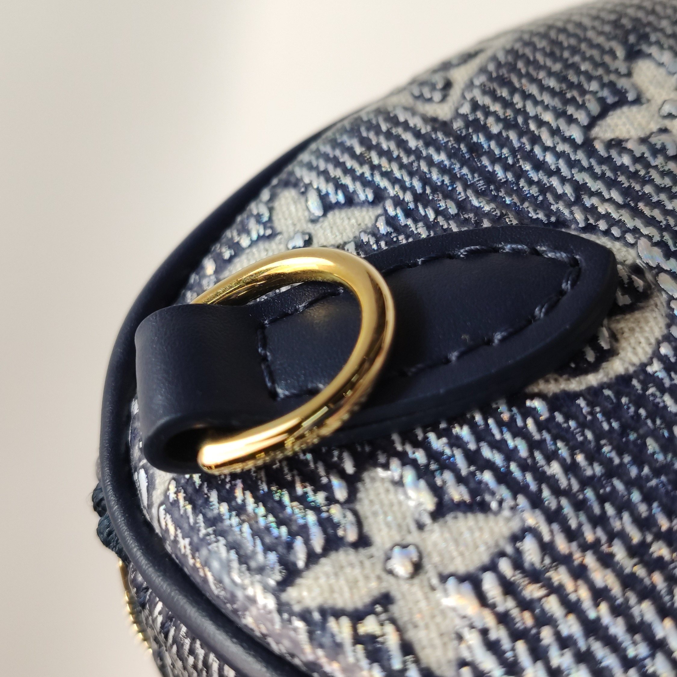 Louis Vuitton(LV) Speedy Bandouliere Bag Monoglam Jacquard Canvas 20 — photo 12 of 14