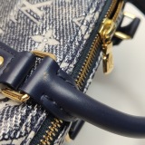 Louis Vuitton(LV) Speedy Bandouliere Bag Monoglam Jacquard Canvas 20 — thumbnail 11