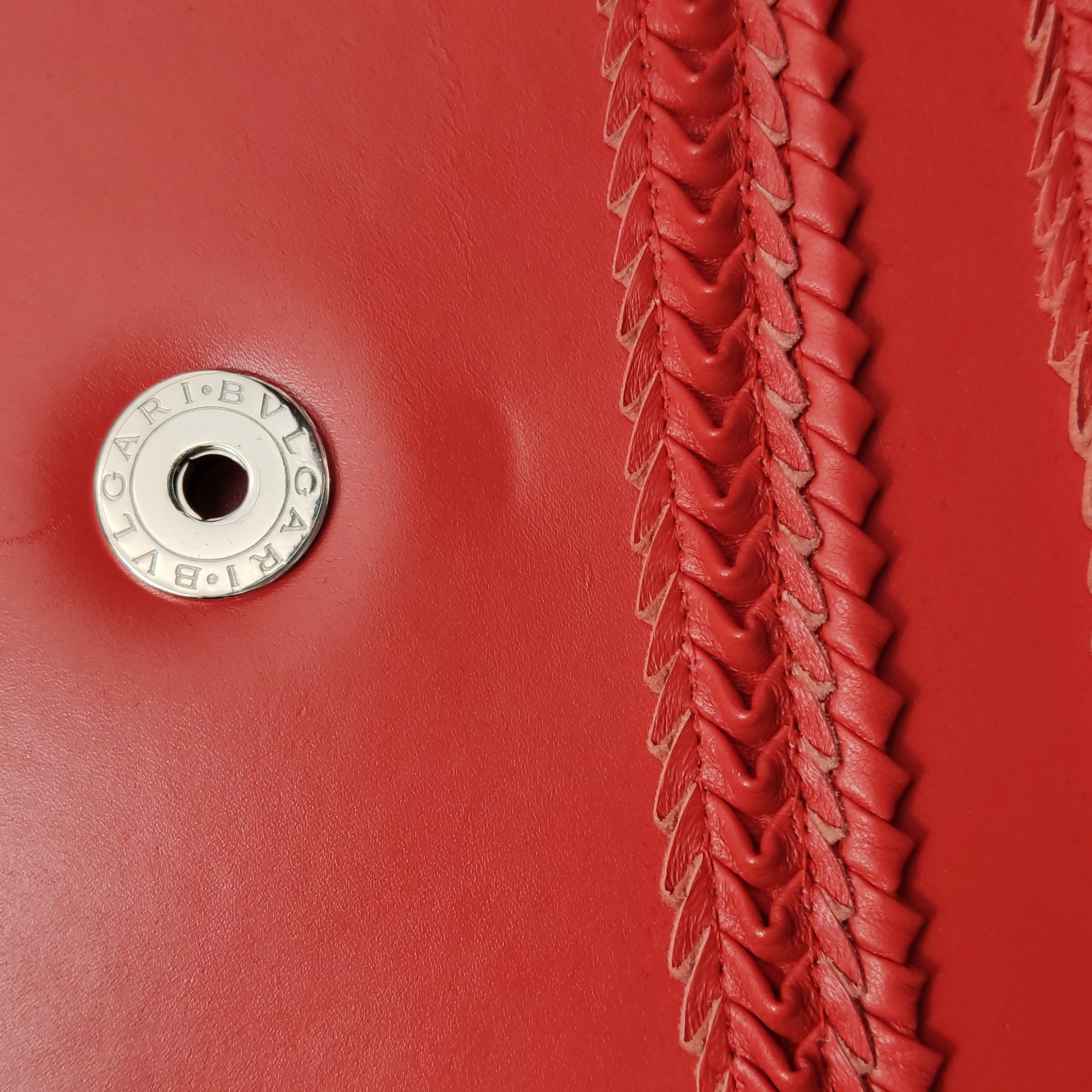 Bvlgari Serpenti Forever Square Shoulder Bag Plisse Leather Medium — photo 20 of 21