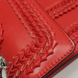 Bvlgari Serpenti Forever Square Shoulder Bag Plisse Leather Medium — thumbnail 17
