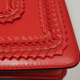 Bvlgari Serpenti Forever Square Shoulder Bag Plisse Leather Medium — thumbnail 21