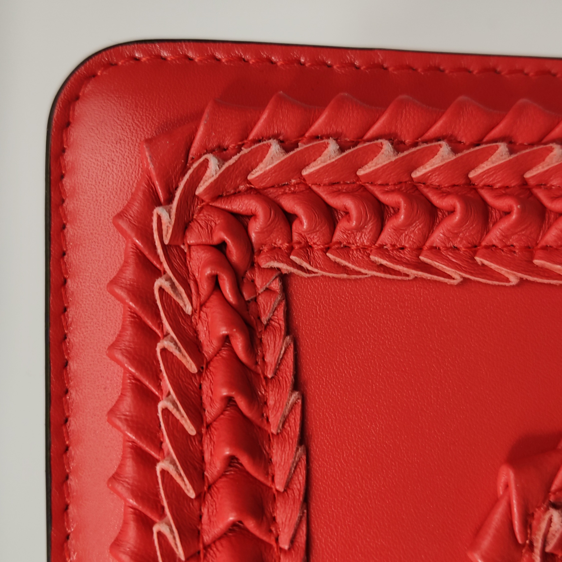 Bvlgari Serpenti Forever Square Shoulder Bag Plisse Leather Medium — photo 19 of 21