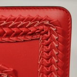 Bvlgari Serpenti Forever Square Shoulder Bag Plisse Leather Medium — thumbnail 19