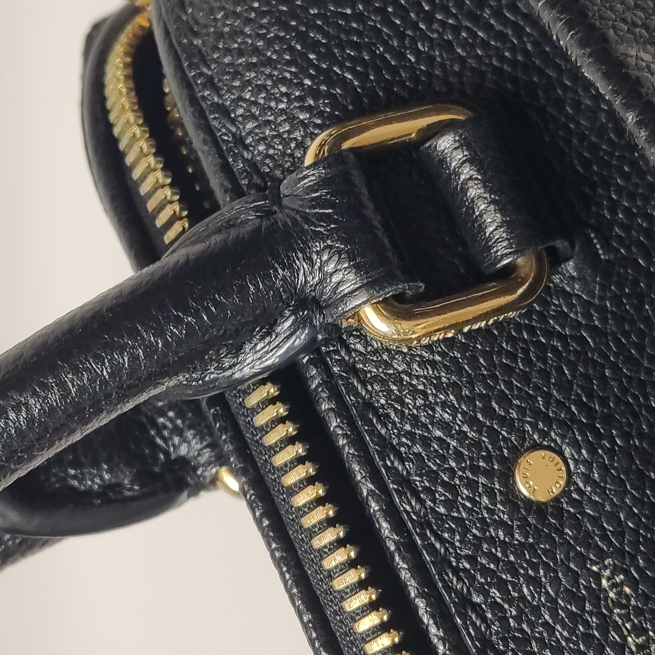 Louis Vuitton(LV) Speedy Bandouliere NM Bag Monogram Empreinte Leather 20 — photo 12 of 14