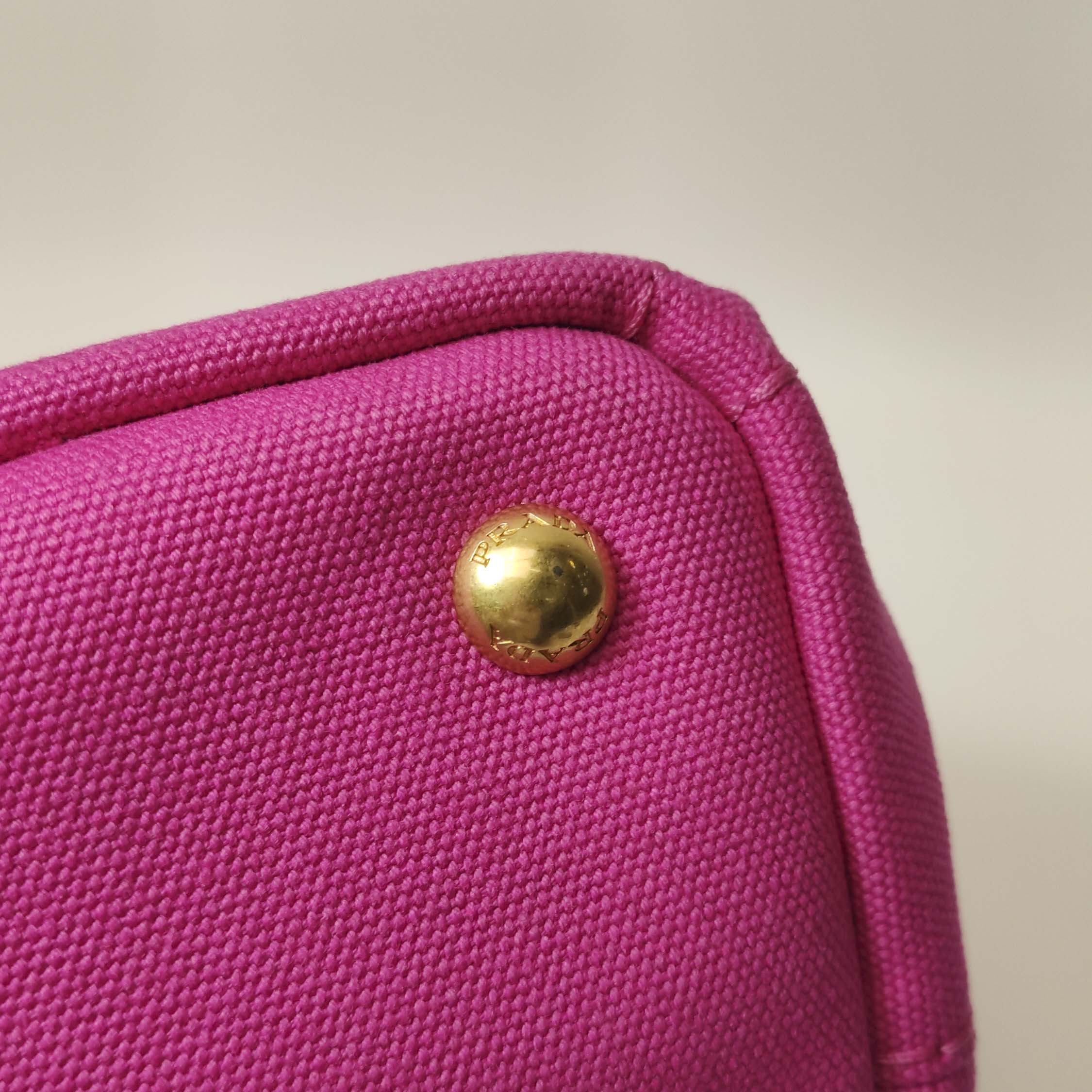 Prada Canapa Convertible Tote Canvas Mini — photo 14 of 19