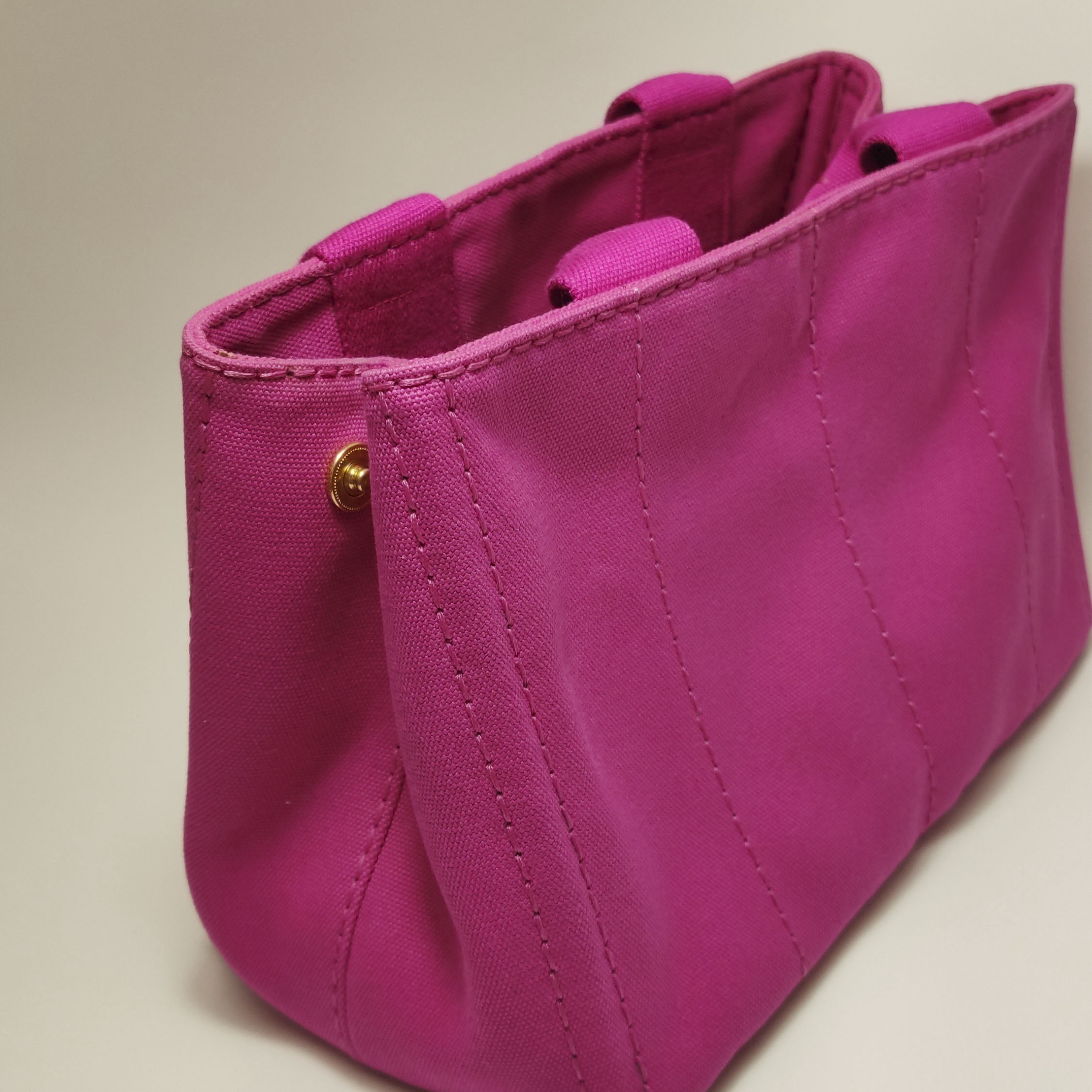 Prada Canapa Convertible Tote Canvas Mini — photo 8 of 19