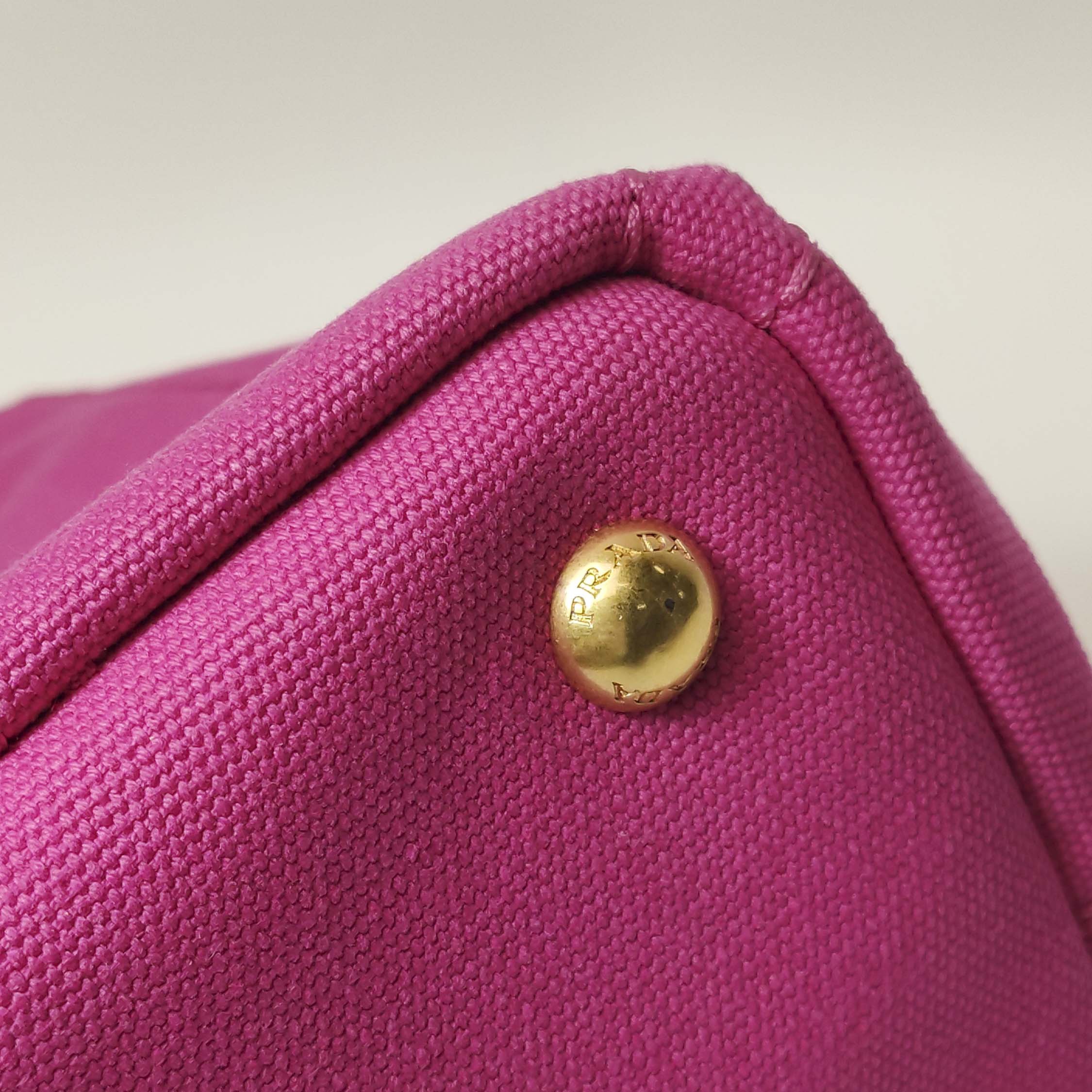 Prada Canapa Convertible Tote Canvas Mini — photo 16 of 19