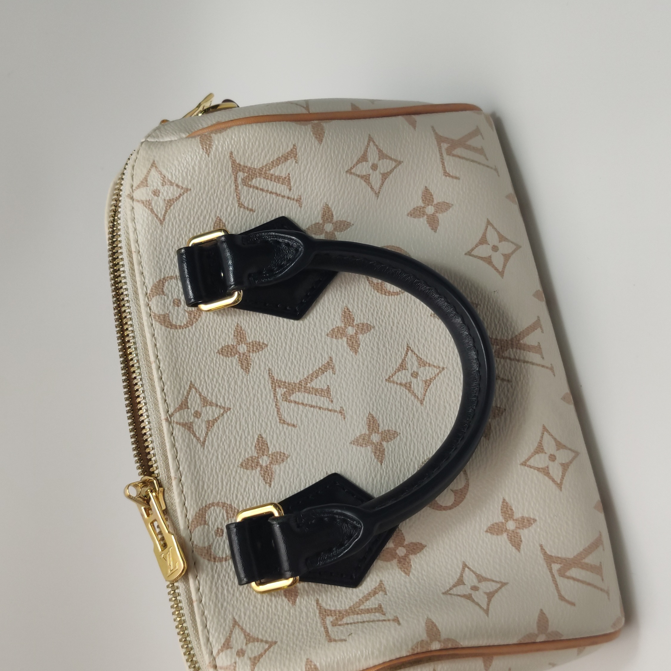 Louis Vuitton Speedy Bandouliere Bag Monogram Dune Canvas 20 — photo 14 of 15