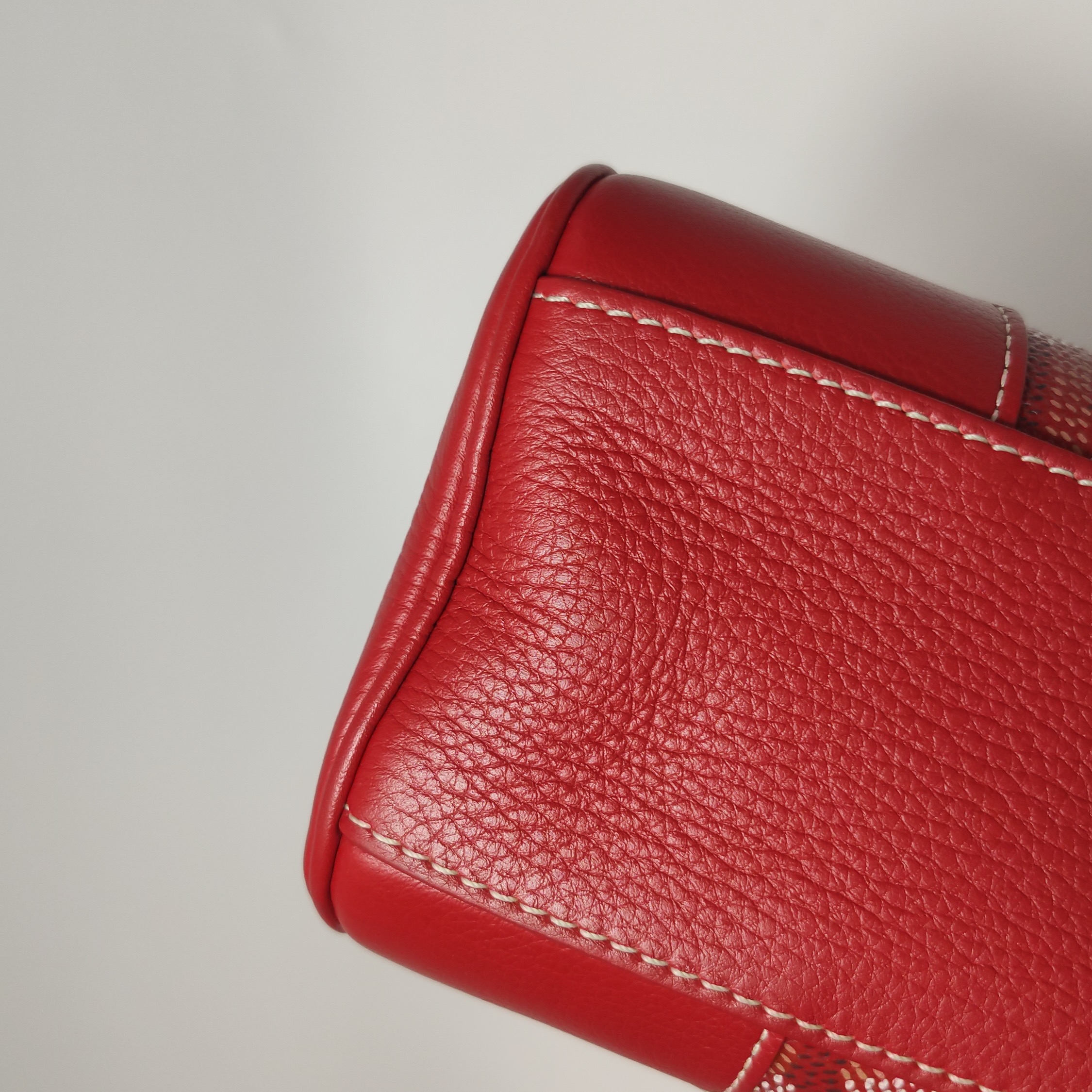 Goyard Saigon Top Handle Bag Coated Canvas with Leather Mini — photo 14 of 16