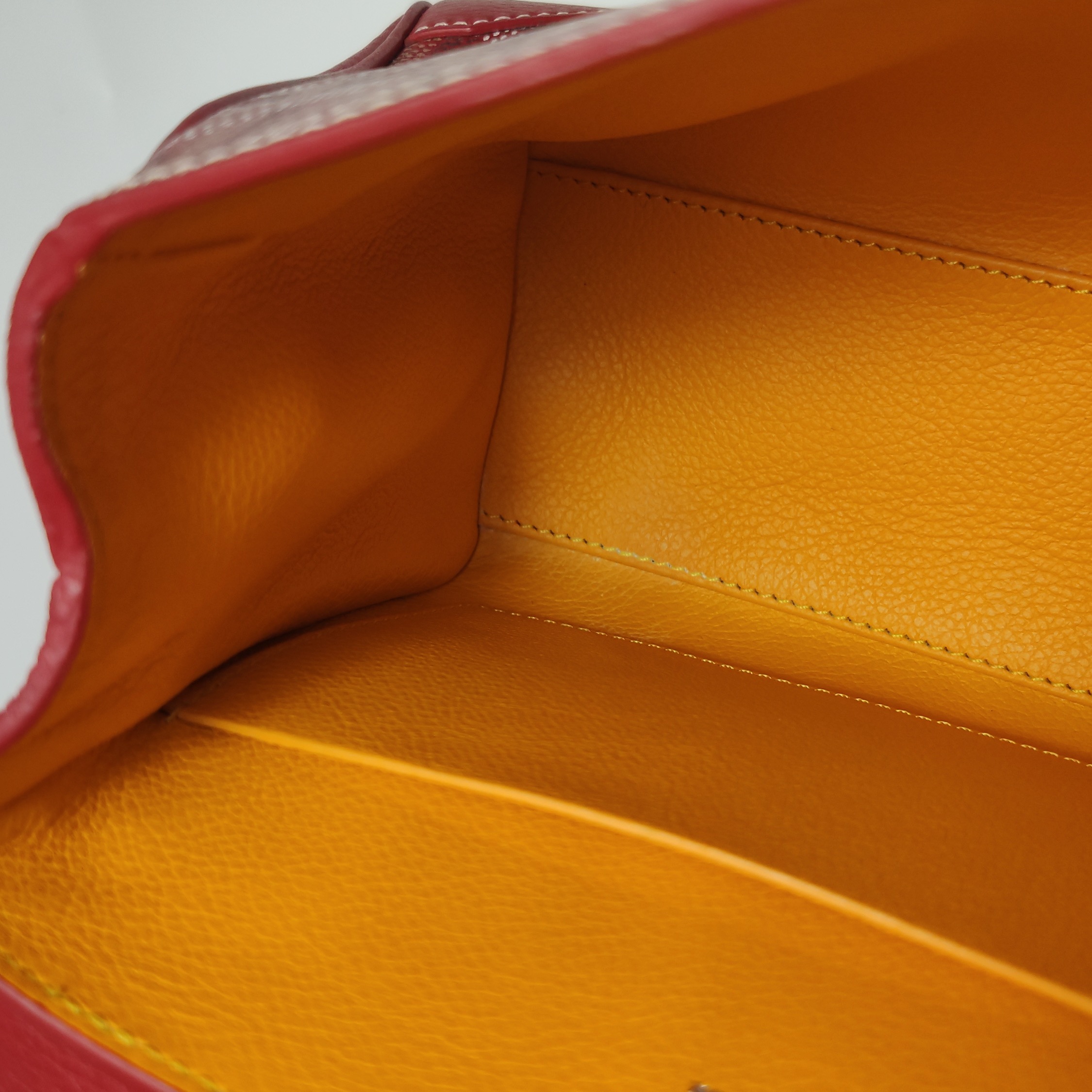 Goyard Saigon Top Handle Bag Coated Canvas with Leather Mini — photo 9 of 16