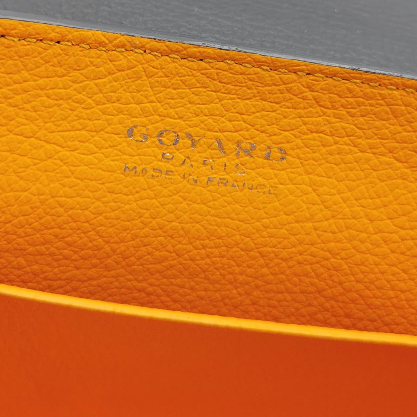 Goyard Saigon Top Handle Bag Coated Canvas with Leather Mini — photo 8 of 15