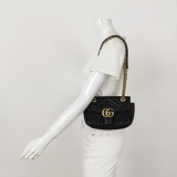 Gucci GG Marmont Flap Bag Matelasse Leather Small — thumbnail 2
