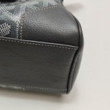 Goyard Saigon Top Handle Bag Coated Canvas with Leather Mini — thumbnail 13