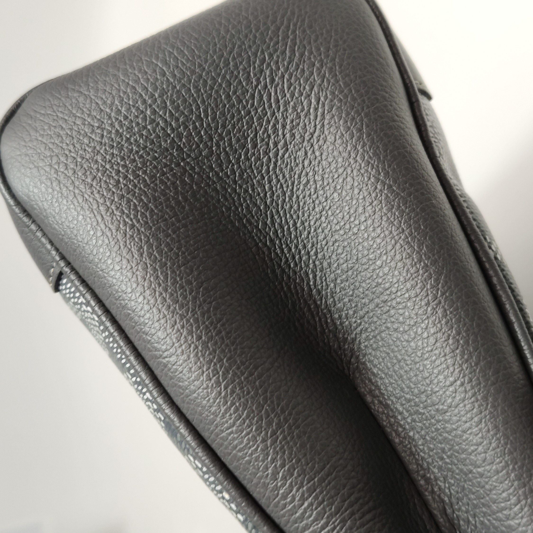 Goyard Saigon Top Handle Bag Coated Canvas with Leather Mini — photo 12 of 15