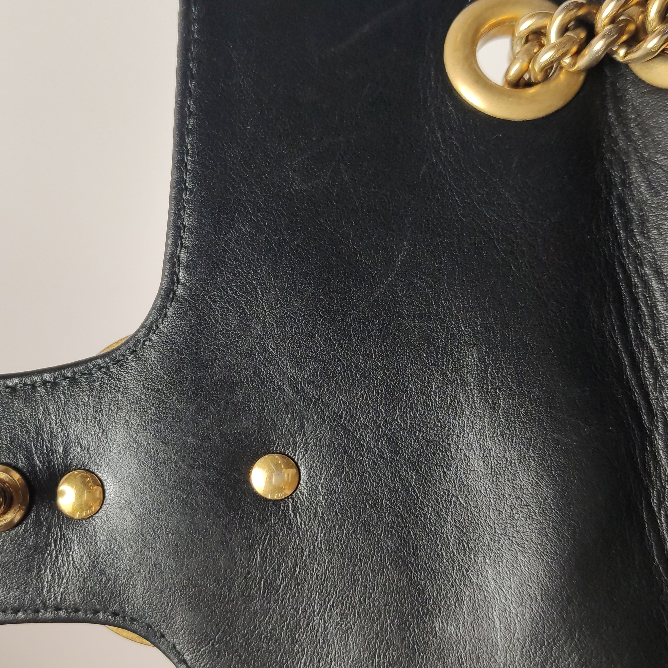 Gucci GG Marmont Flap Bag Matelasse Leather Small — photo 18 of 22