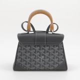 Goyard Saigon Top Handle Bag Coated Canvas with Leather Mini — thumbnail 3