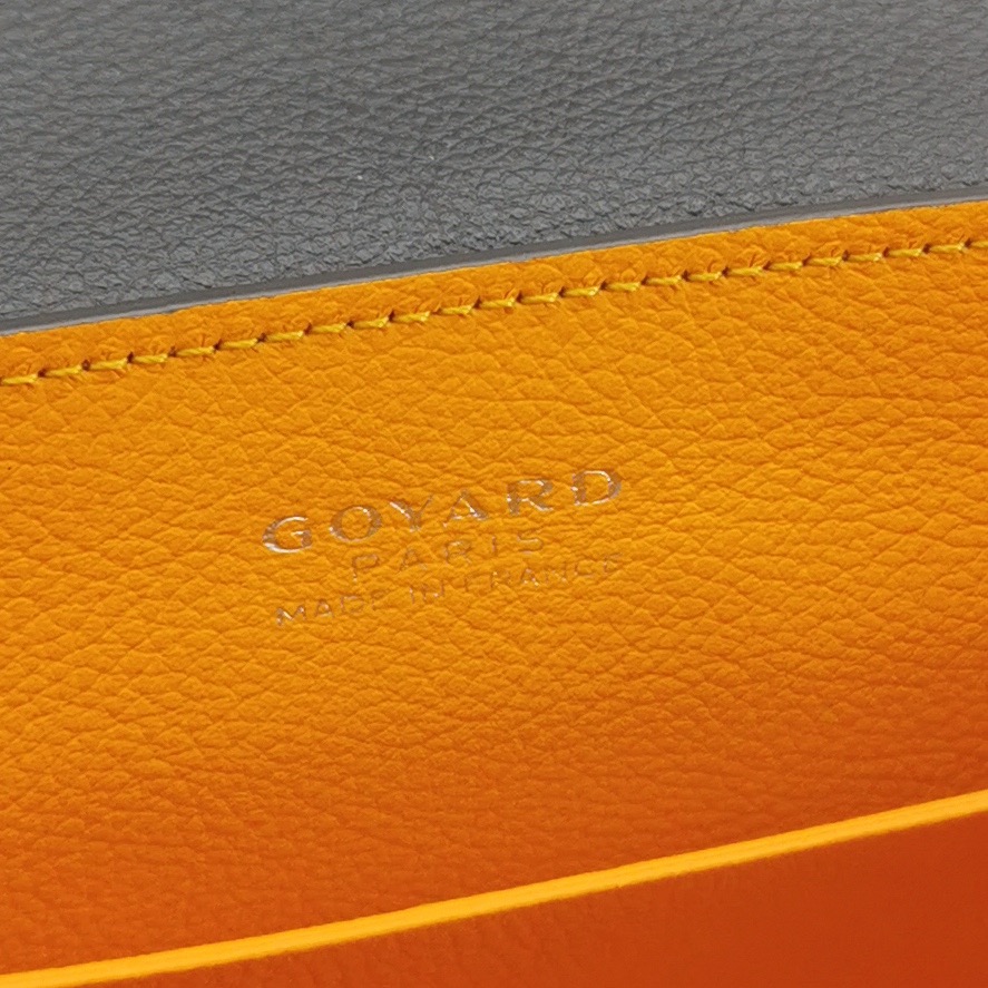 Goyard Saigon Top Handle Bag Coated Canvas with Leather Mini — photo 8 of 13