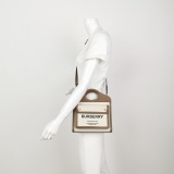 Burberry Logo Pocket Tote Canvas with Leather Mini — thumbnail 2