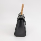 Goyard Saigon Top Handle Bag Coated Canvas with Leather Mini — thumbnail 5