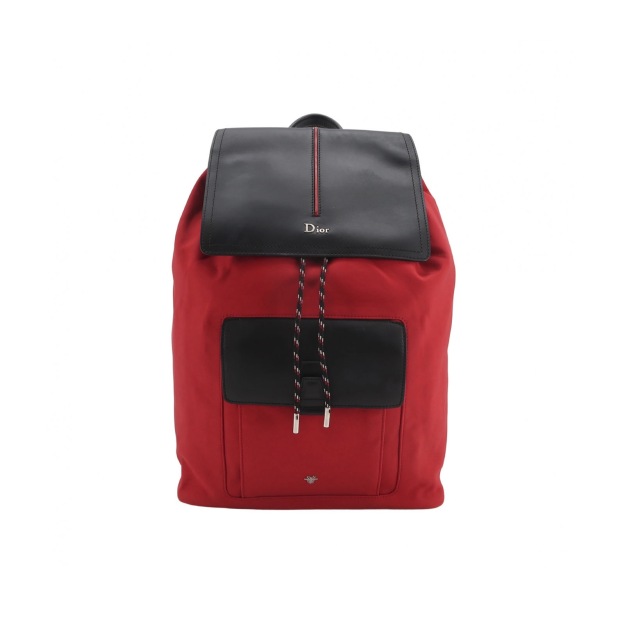 Christian Dior Motion Backpack Nylon and Leather Medium — pre-owned, Vierlot