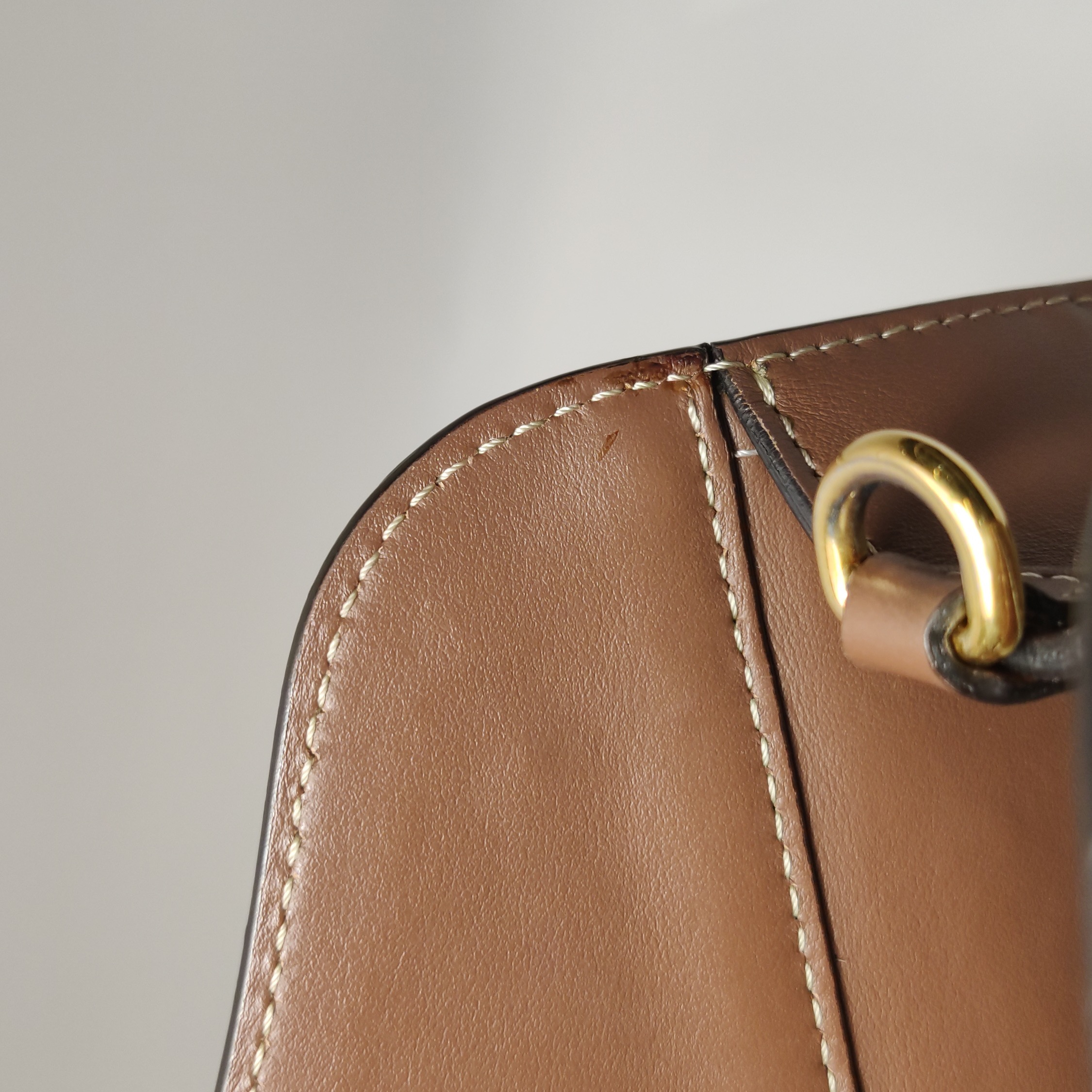Burberry Logo Pocket Tote Canvas with Leather Mini — photo 11 of 22