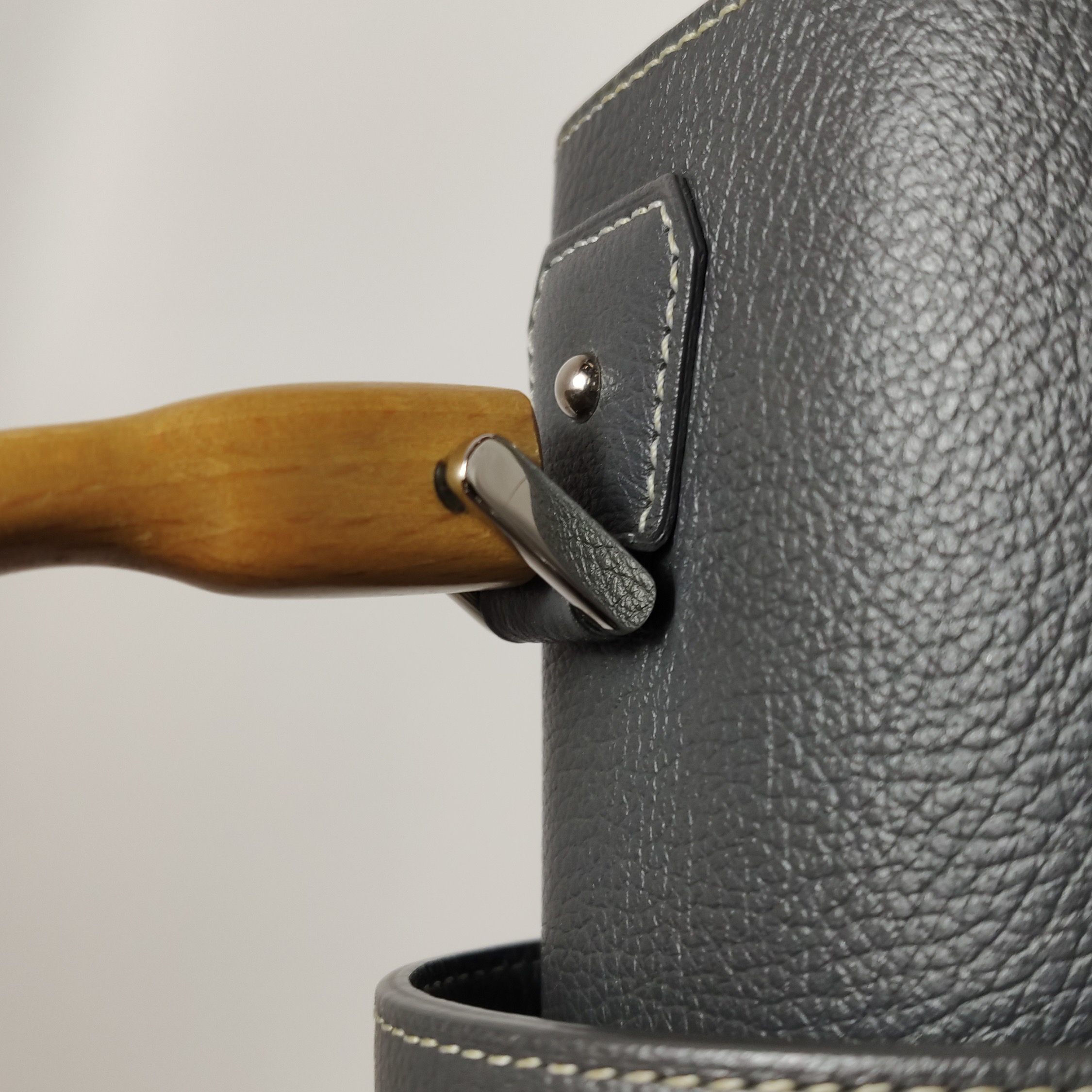 Goyard Saigon Top Handle Bag Coated Canvas with Leather Mini — photo 9 of 15